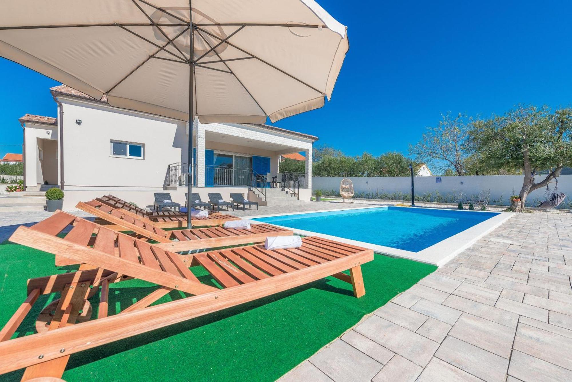 Villa Tara Zadarvillas Tinj Экстерьер фото