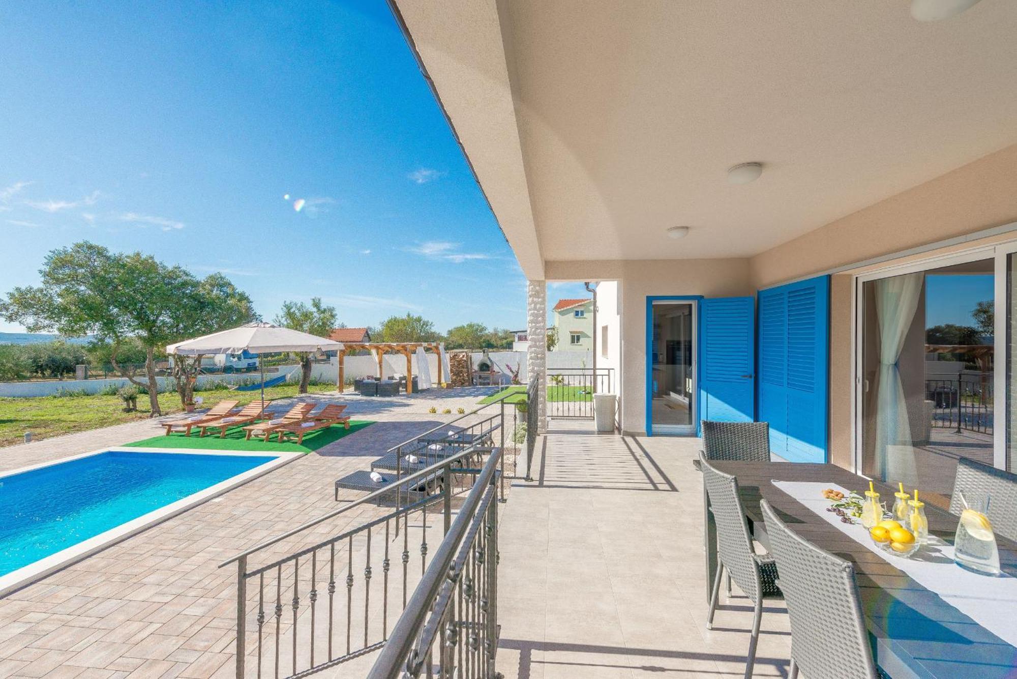 Villa Tara Zadarvillas Tinj Экстерьер фото