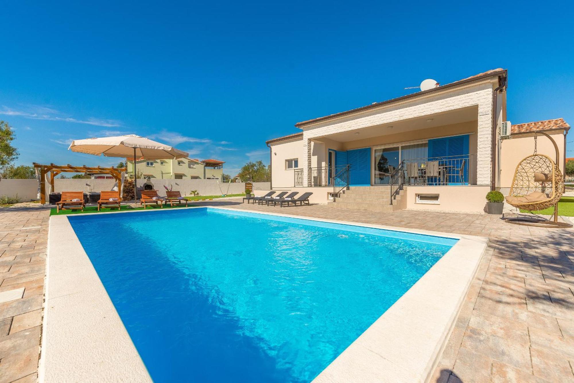 Villa Tara Zadarvillas Tinj Экстерьер фото