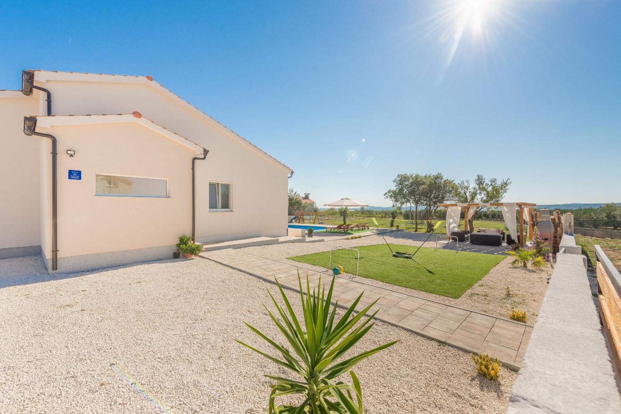 Villa Tara Zadarvillas Tinj Экстерьер фото