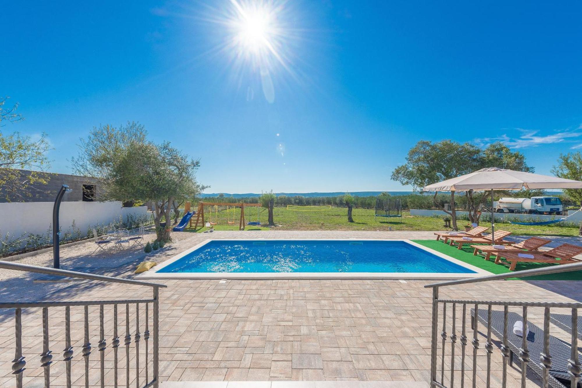 Villa Tara Zadarvillas Tinj Экстерьер фото