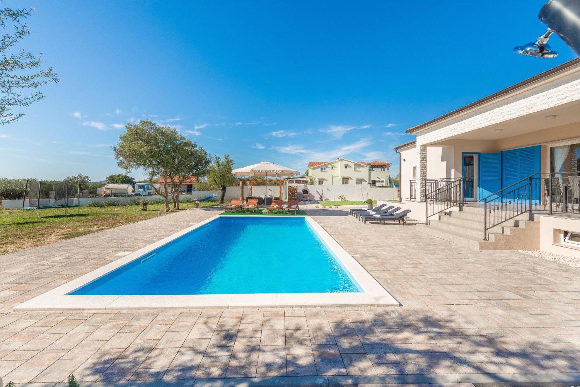 Villa Tara Zadarvillas Tinj Экстерьер фото