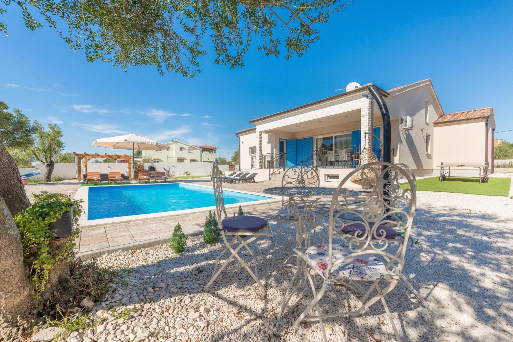Villa Tara Zadarvillas Tinj Экстерьер фото